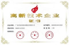 青岛毕昊公共设施维护有限公司公司取得新一期高新技术企业证书